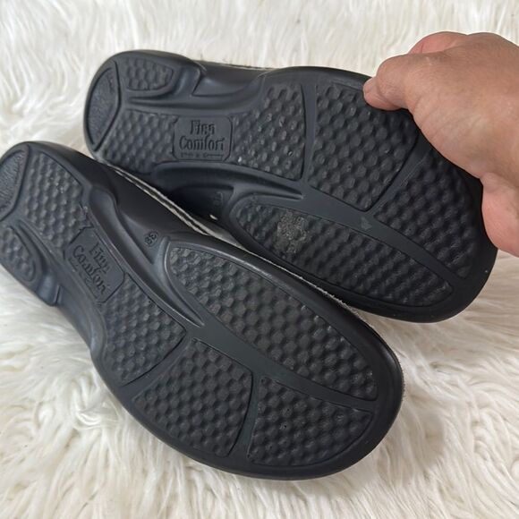 FINN COMFORT GERMANY Blue Leather Sandals Size 38 - Picture 5 of 10